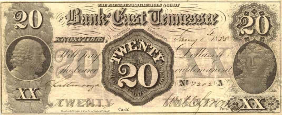 $20 G-127 Bacchus & Shakespear
